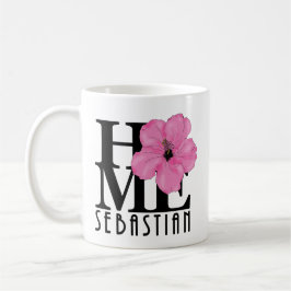 HOME Sebastian rosa hibiscus 11oz Kaffemugg