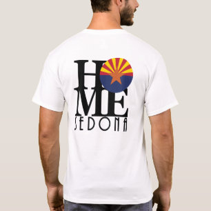 HOME Sedona AZ (återtryck) T Shirt