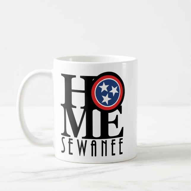 HOME Sewanee Tennessee 11oz Kaffemugg (Vänster)