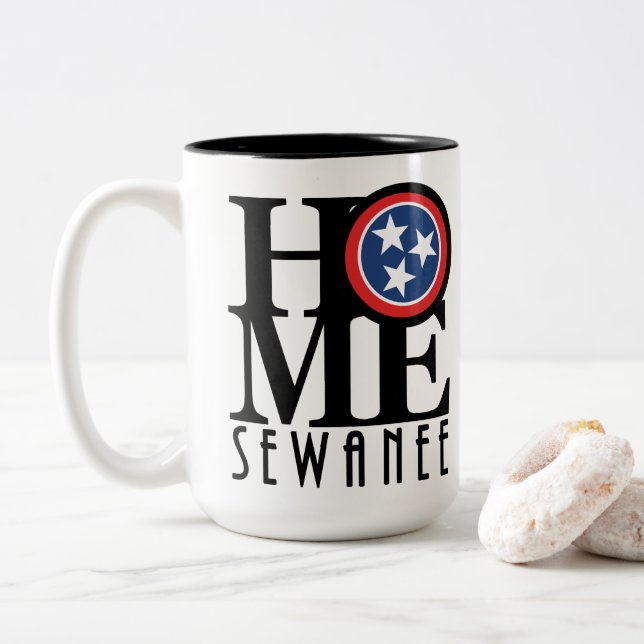 HOME Sewanee Tennessee 15oz Två-Tonad Mugg (Med munk)