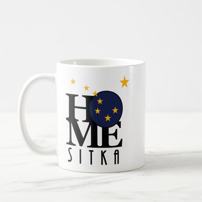 HOME Sitka Alaska 11oz Kaffemugg (Vänster)