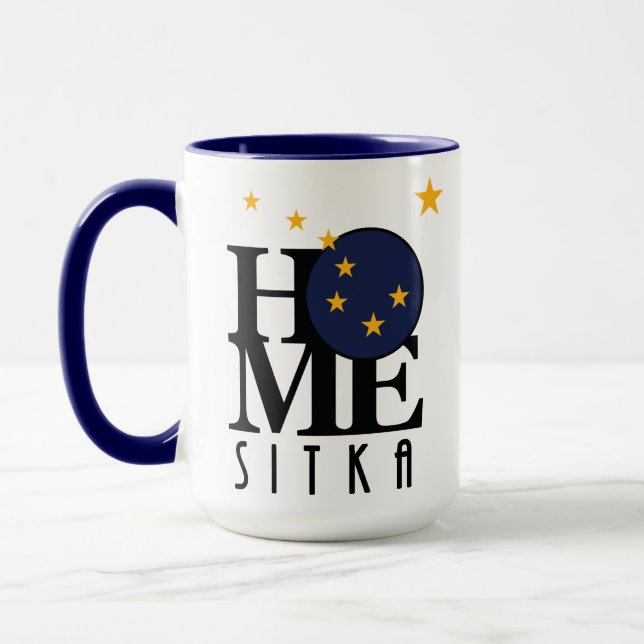 HOME Sitka Alaska 15oz Mugg (Vänster)