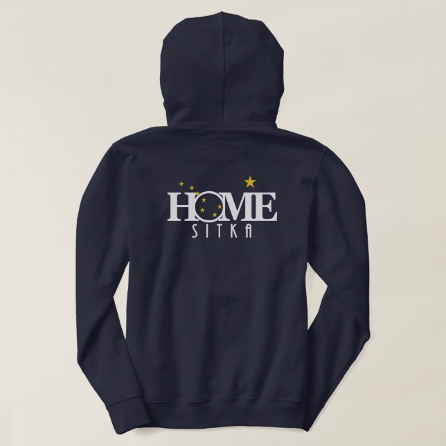 HOME Sitka Alaska Hoodie (Design baksida)