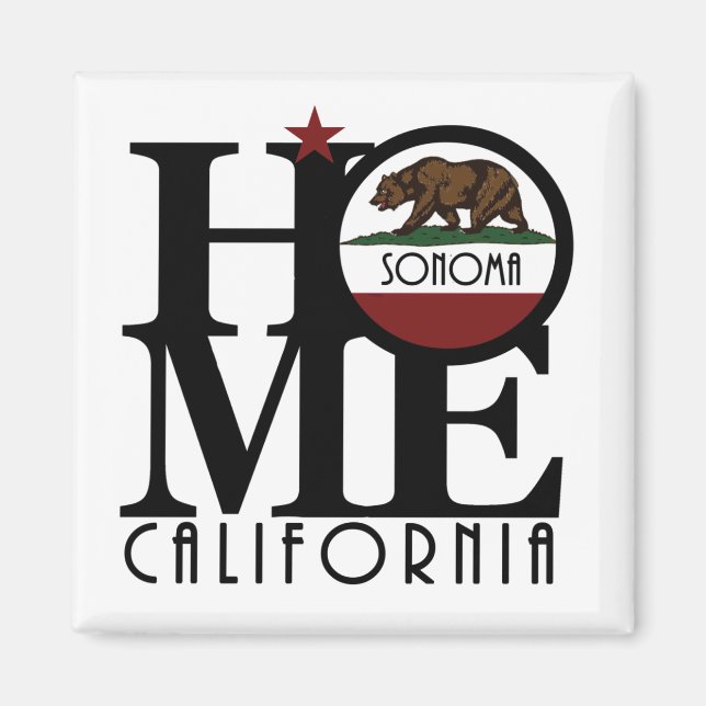 HOME Sonoma California Magnet (Framsidan)