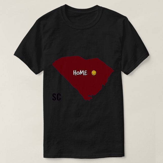 Home - South Carolina med Universiteten vid SC Fär T Shirt (Design framsida)
