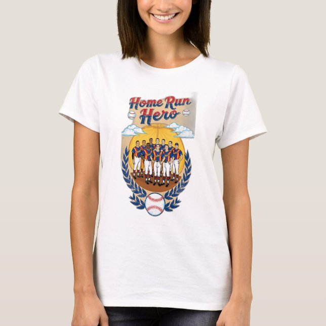 Home Springa Hero. T Shirt (Framsida)