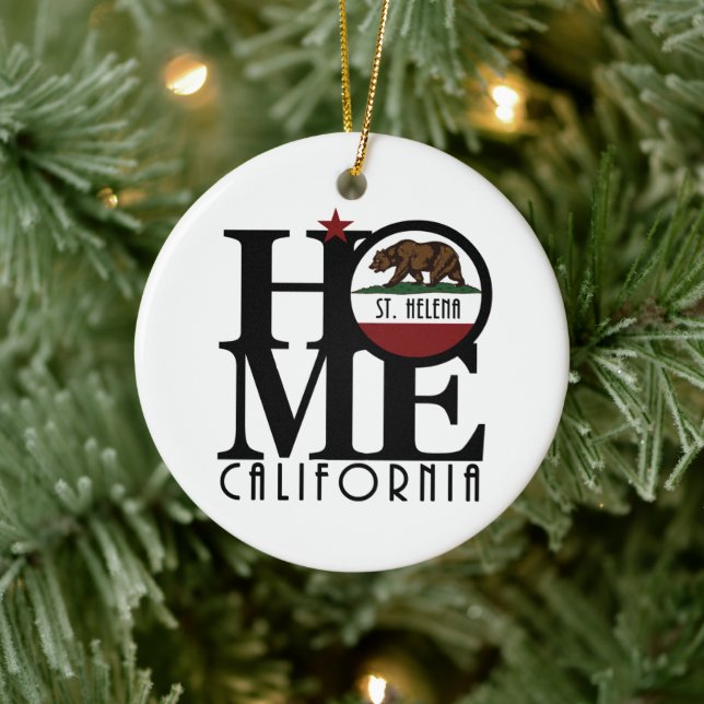 HOME St.Helena California Julgransprydnad Keramik (Träd)