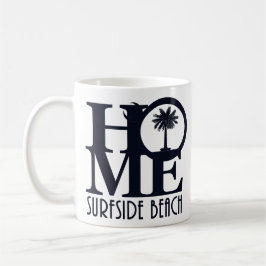 HOME Surfside Beach SC 11oz Kaffemugg