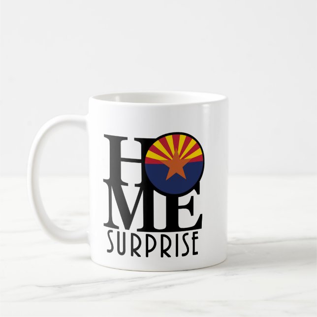HOME Surprise Arizona 11oz Kaffemugg (Vänster)
