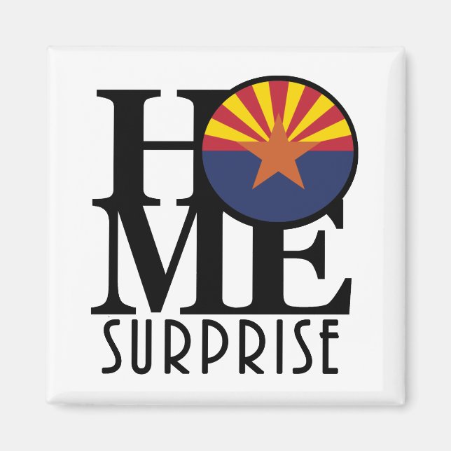HOME Surprise Arizona Magnet (Framsidan)
