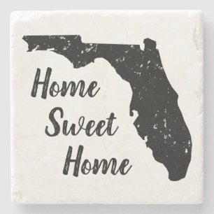 Home Sweda Home Florida State karta silhuette Stenunderlägg