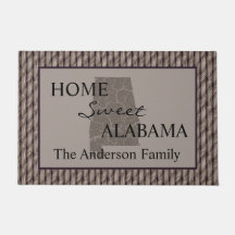 Home Sweet Alabama Faux Weave