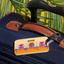 Home Sweet Home Beige Bagagebricka