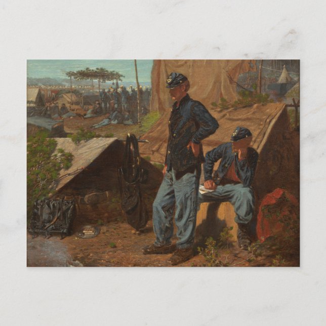 Home, Sweet Home, c.1863 (olja på arbetsyta) Vykort (Framsida)