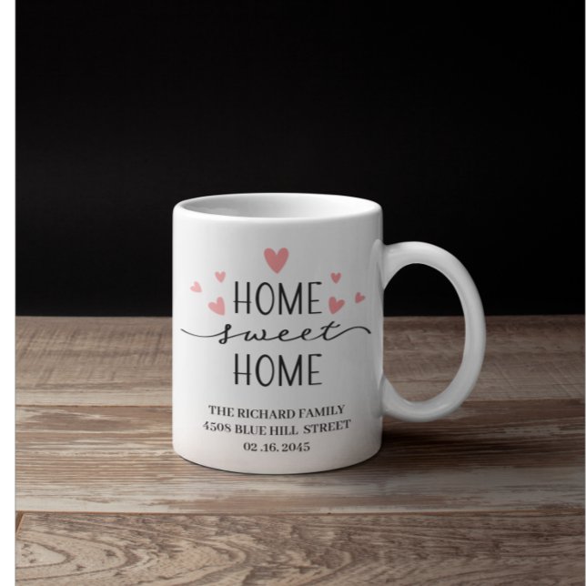 Home Sweet Home Coffee Mug Kaffemugg (Skapare uppladdad)