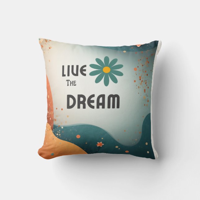 Home sweet home decorative pillow kudde (Framsida)