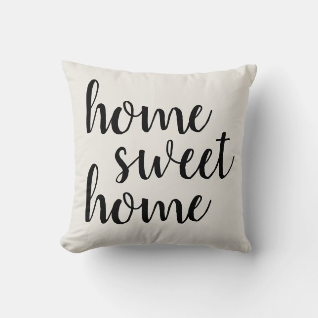Home Sweet Home Dekorativ kudde (Framsida)