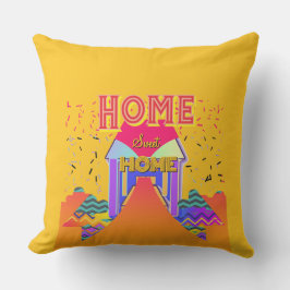 Home Sweet Home Gult Kudde