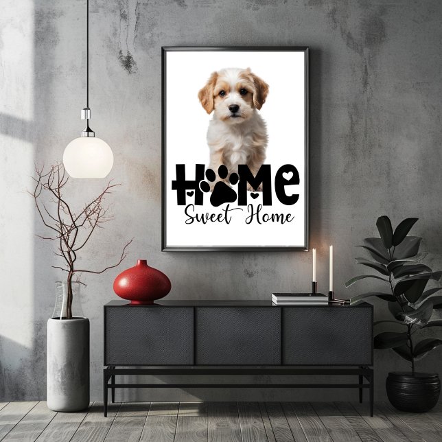 Home Sweet Home Hund Poster (Home Sweet Home Dog Poster)