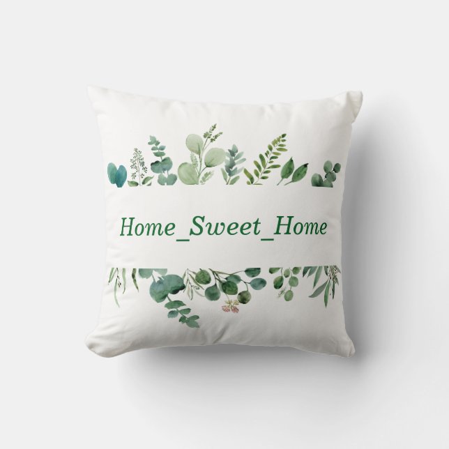 Home_Sweet_Home Kudde (Framsida)