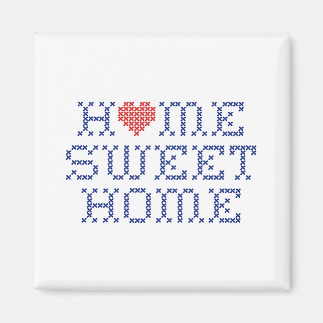 Home Sweet Home Magnet (Framsidan)