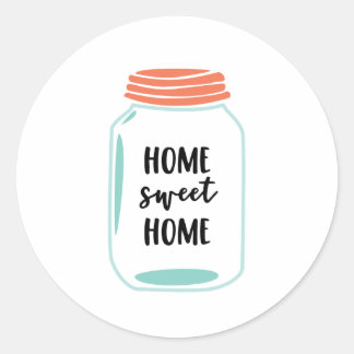 Home Sweet Home, Mason Burk Runt Klistermärke