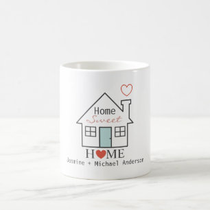 Home Sweet Home personlig Kaffemugg