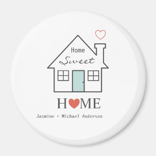 Home Sweet Home personlig Magnet