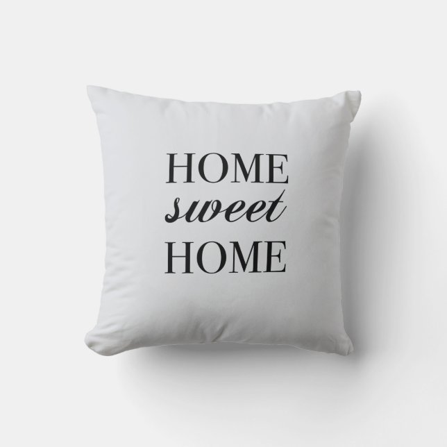 Home Sweet Home Pillow Kudde (Framsida)