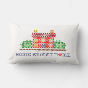Home Sweet Home Pillow Lumbarkudde