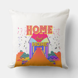 Home Sweet Home White Kudde