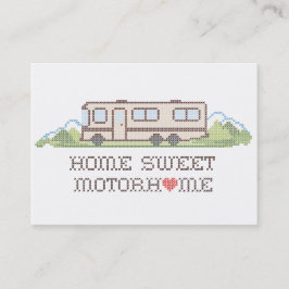 Home Sweet Motor Home Affärskort Visitkort
