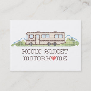 Home Sweet Motor Home Affärskort Visitkort