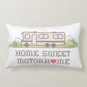 Home Sweet Motor Home Pillow Lumbarkudde