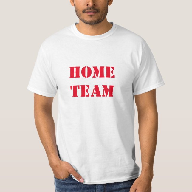 Home Team Red - T Shirt (Framsida)