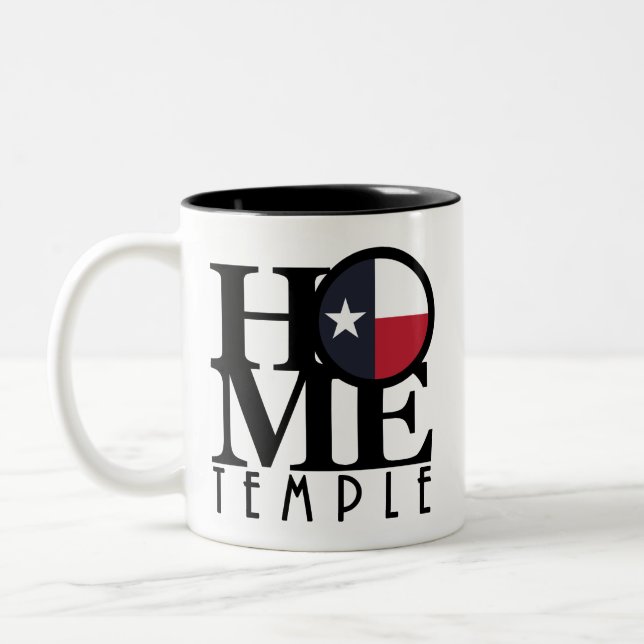 HOME Temple Texas Två-Tonad Mugg (Vänster)