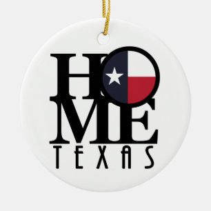 HOME Texas Julgransprydnad Keramik