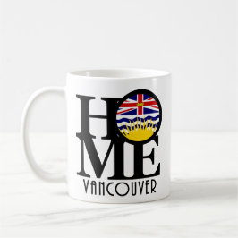 HOME Vancouver (BC Flagga) 11oz Kaffemugg