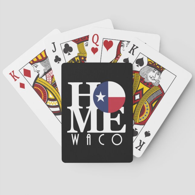 HOME Waco Texas Casinokort (Baksidan)