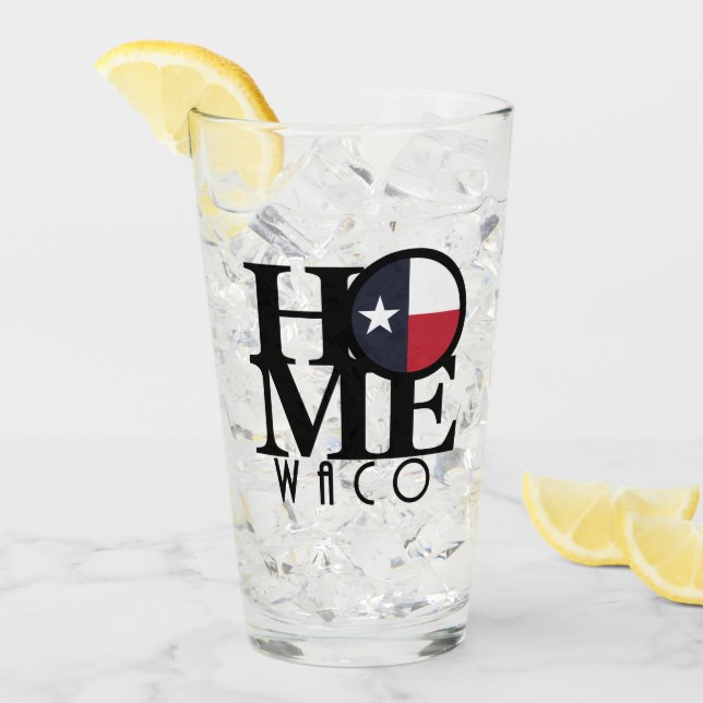 HOME Waco Texas Glaskopp (Framsida Ice)
