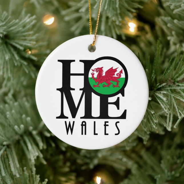 HOME Wales Julgransprydnad Keramik (Träd)