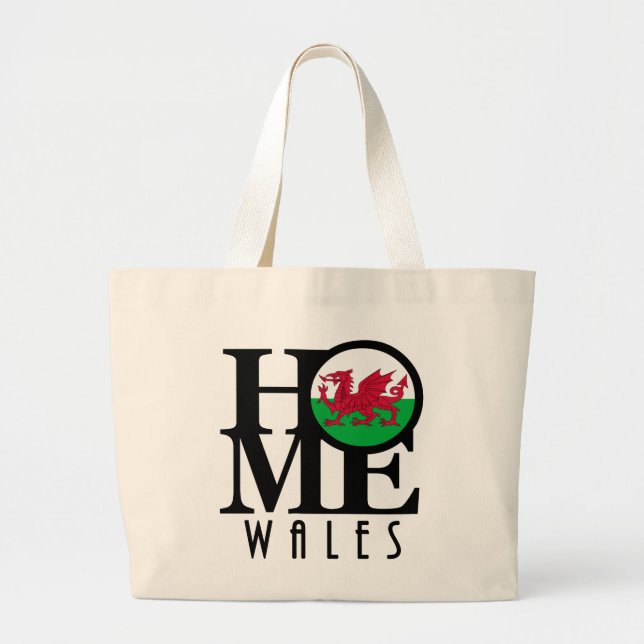 HOME Wales Jumbo Tygkasse (Framsidan)
