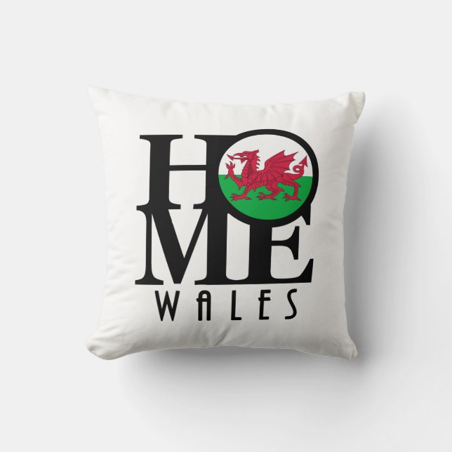 HOME Wales Kudde (Framsida)