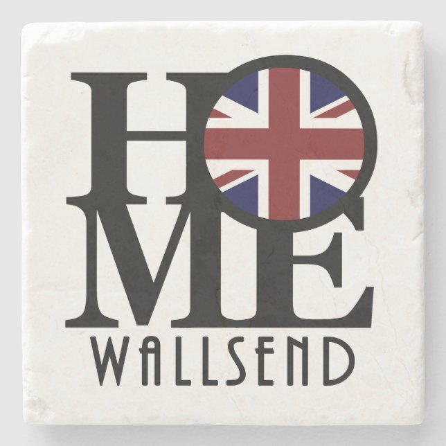 HOME Wallsend England Stenunderlägg (Framsidan)