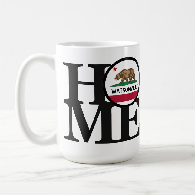 HOME Watsonville CA Kaffemugg (Vänster)