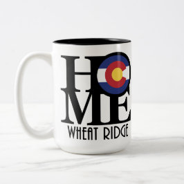 HOME Wheat Ridge Colorado 15oz Två-Tonad Mugg