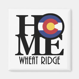 HOME Wheat Ridge Colorado Magnet