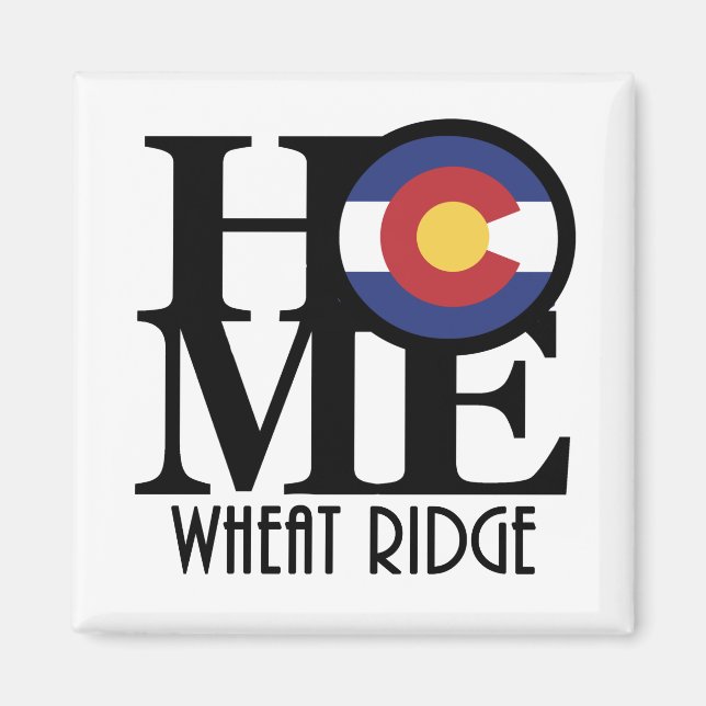 HOME Wheat Ridge Colorado Magnet (Framsidan)