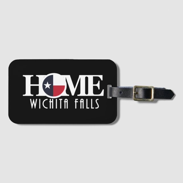 HOME Wichita Falls Texas Bagagebricka (Framsida horisontal)