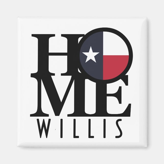 HOME Willis Texas Magnet (Framsidan)